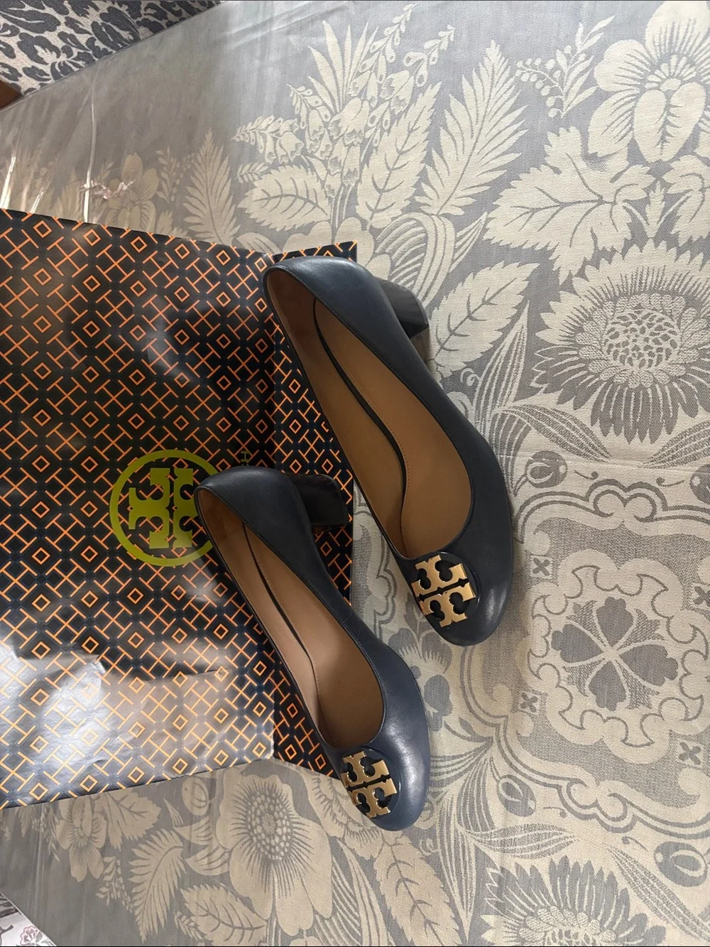 Tory Burch elegant navy